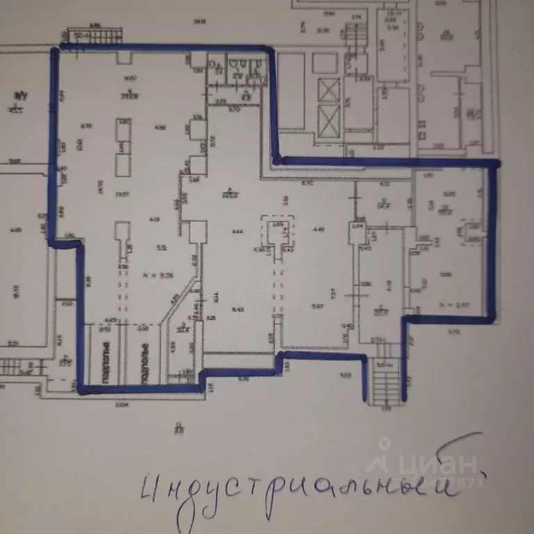 Помещение свободного назначения в Санкт-Петербург Индустриальный ... - Фото 2