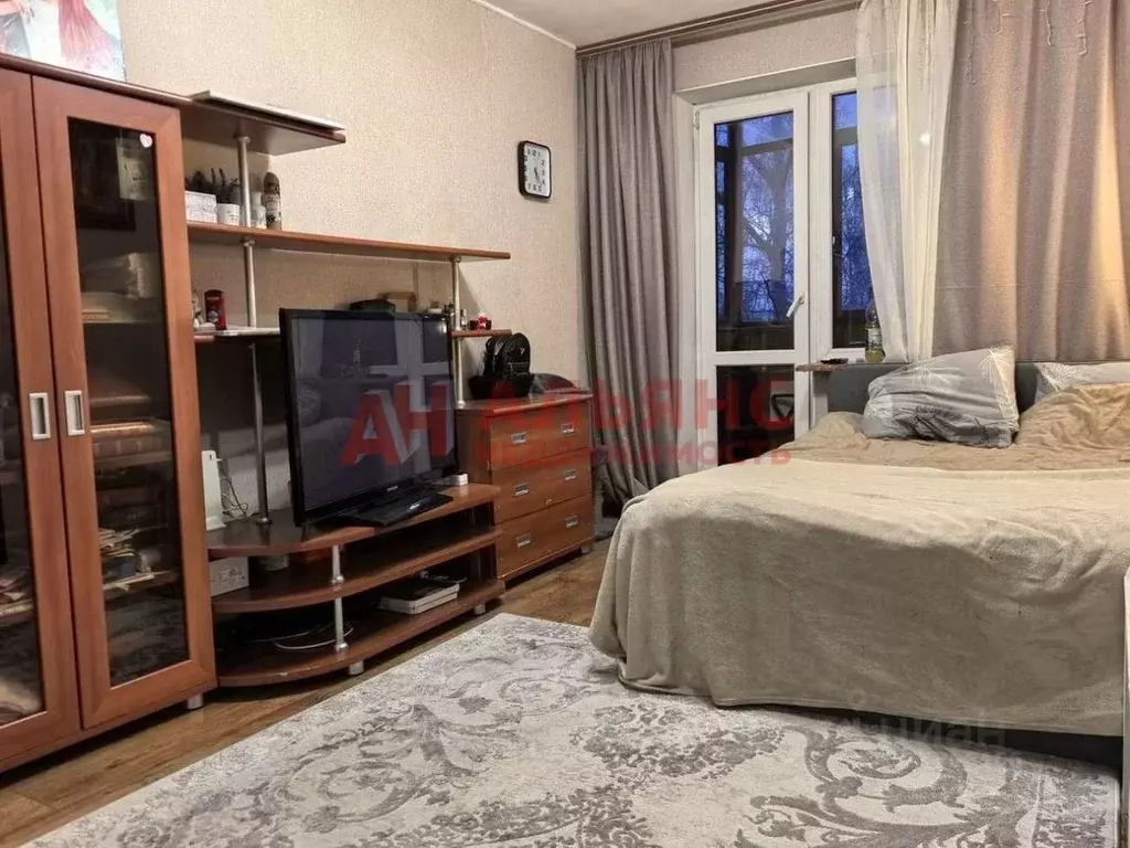 1-к кв. Самарская область, Самара ул. Тополей, 9 (35.0 м) - Фото 1