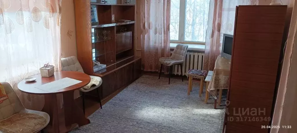 1-к кв. Мурманская область, Мончегорск ул. Гагарина, 24 (31.5 м) - Фото 0