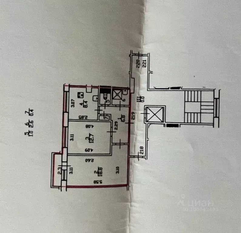 2-к кв. Санкт-Петербург Долгоозерная ул., 8 (50.7 м) - Фото 0