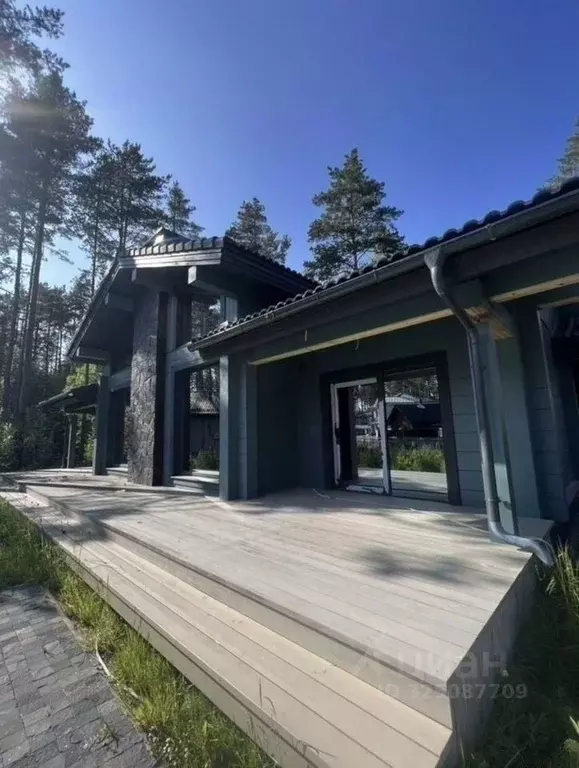 Дом в Ленинградская область, Выборгский район, Рощино пгт, ЦК-2 клп 21 ... - Фото 1