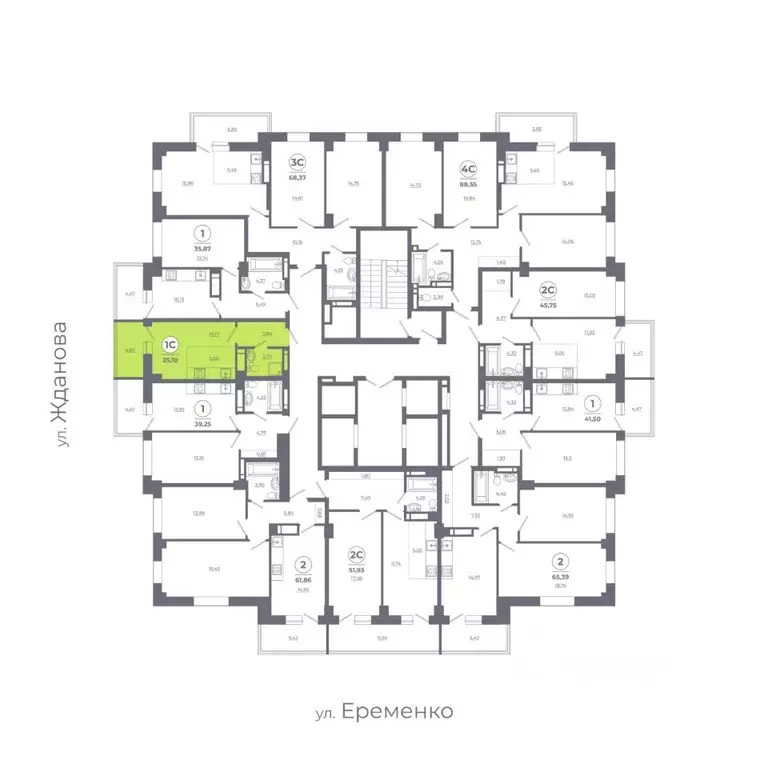 Студия Ростовская область, Ростов-на-Дону Левенцовский мкр, Сокольники ... - Фото 2
