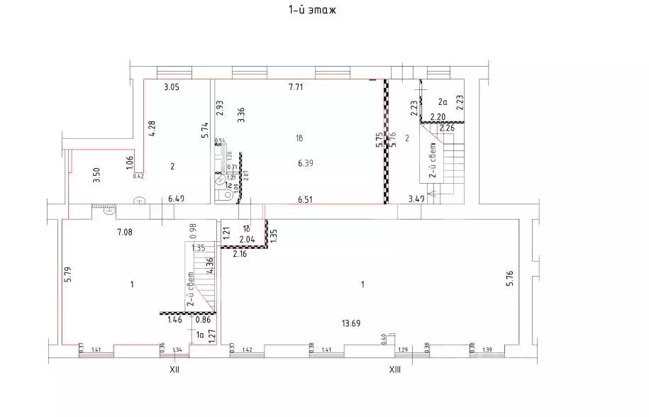 Помещение свободного назначения в Москва Люсиновская ул., 55 (158 м) - Фото 2