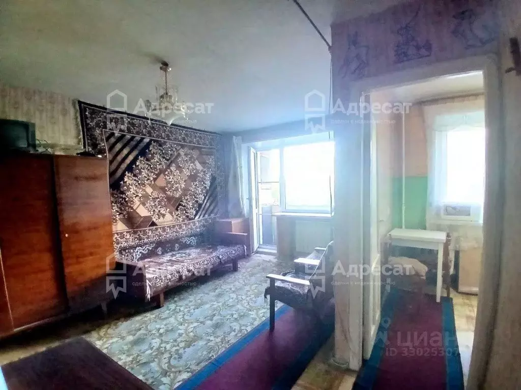 1-к кв. Волгоградская область, Волгоград ул. Кирова, 122 (31.0 м) - Фото 1