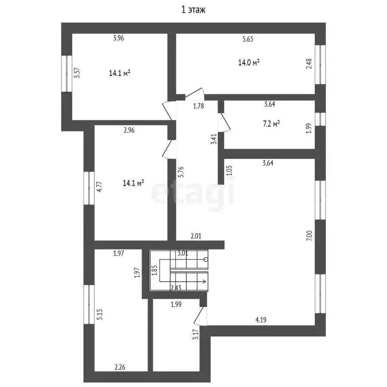 Дом в село Никольское, Придорожная улица (211.4 м) - Фото 1