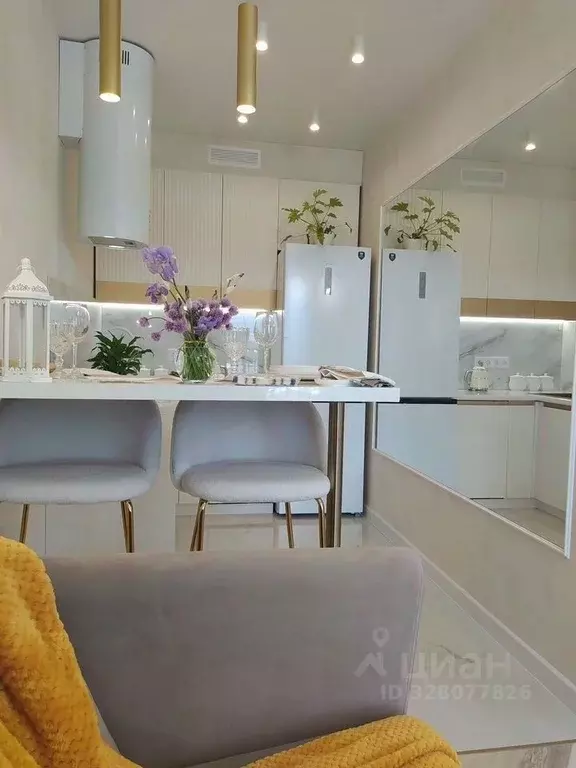 1-к кв. Крым, Симферополь ул. Бородина, 59В (37.0 м) - Фото 2