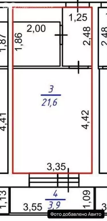 Квартира-студия: Улан-Удэ, улица Бабушкина, 1к4 (21.6 м) - Фото 1