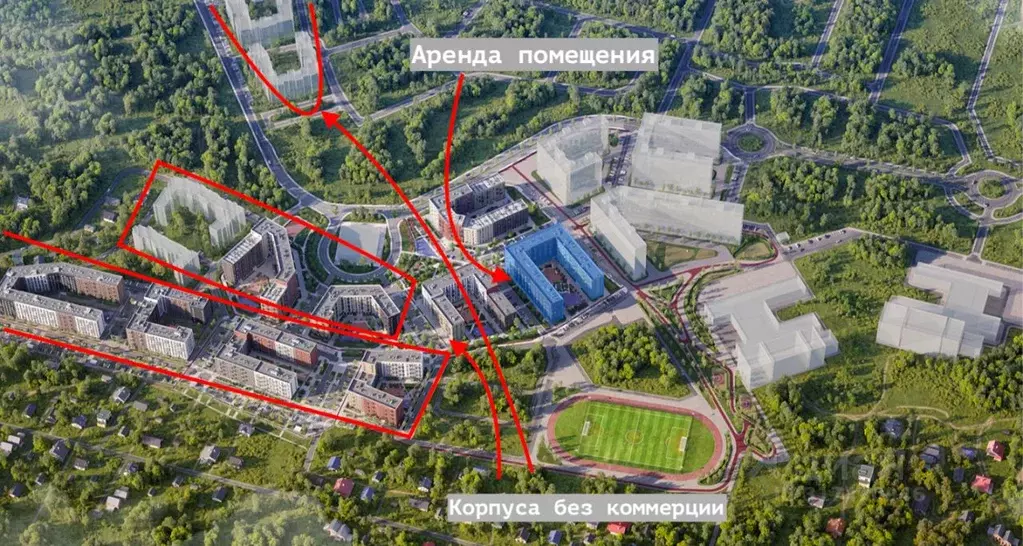 Помещение свободного назначения в Московская область, Одинцовский ... - Фото 1