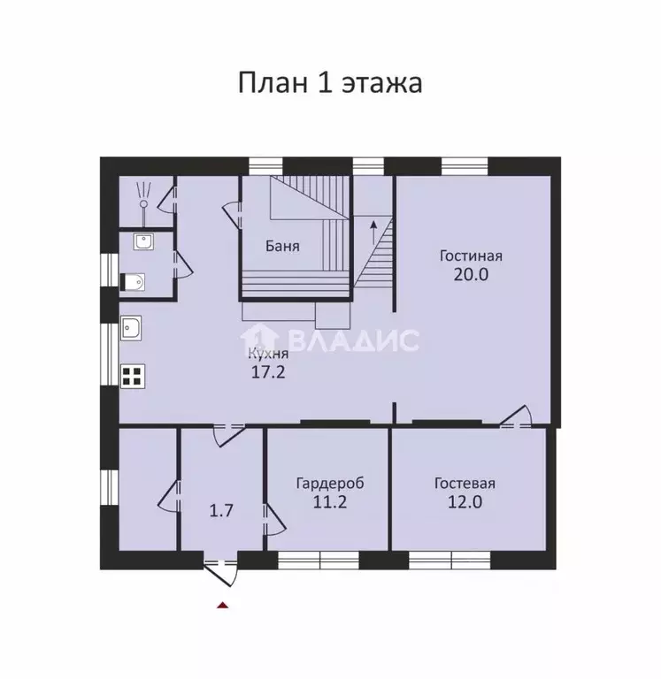 Дом в Ленинградская область, Выборгский район, Полянское с/пос, пос. ... - Фото 2