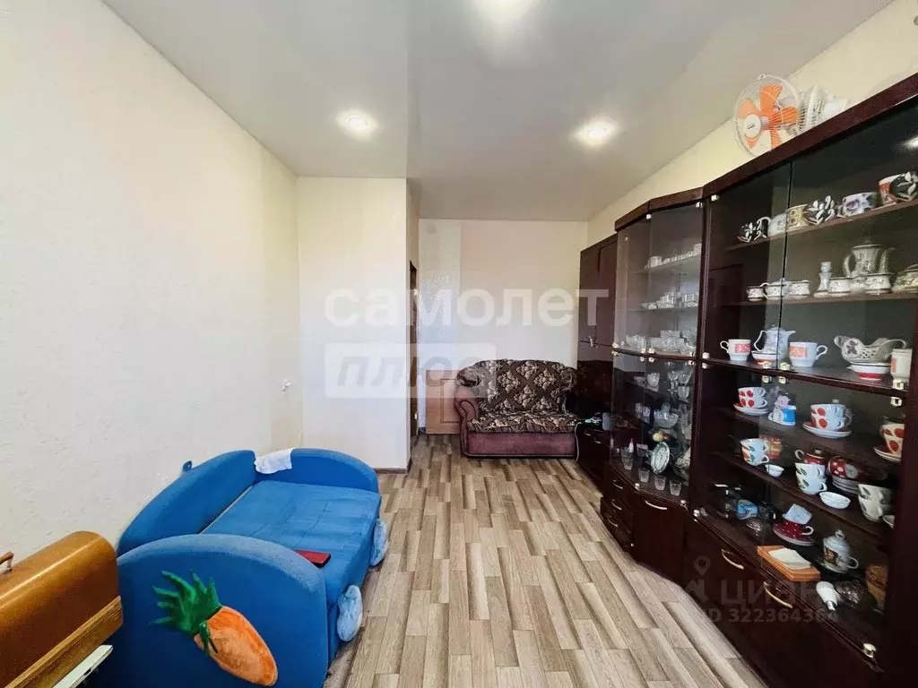 1-к кв. Забайкальский край, Чита пос. Текстильщиков, Молодежный мкр, 2 ... - Фото 2