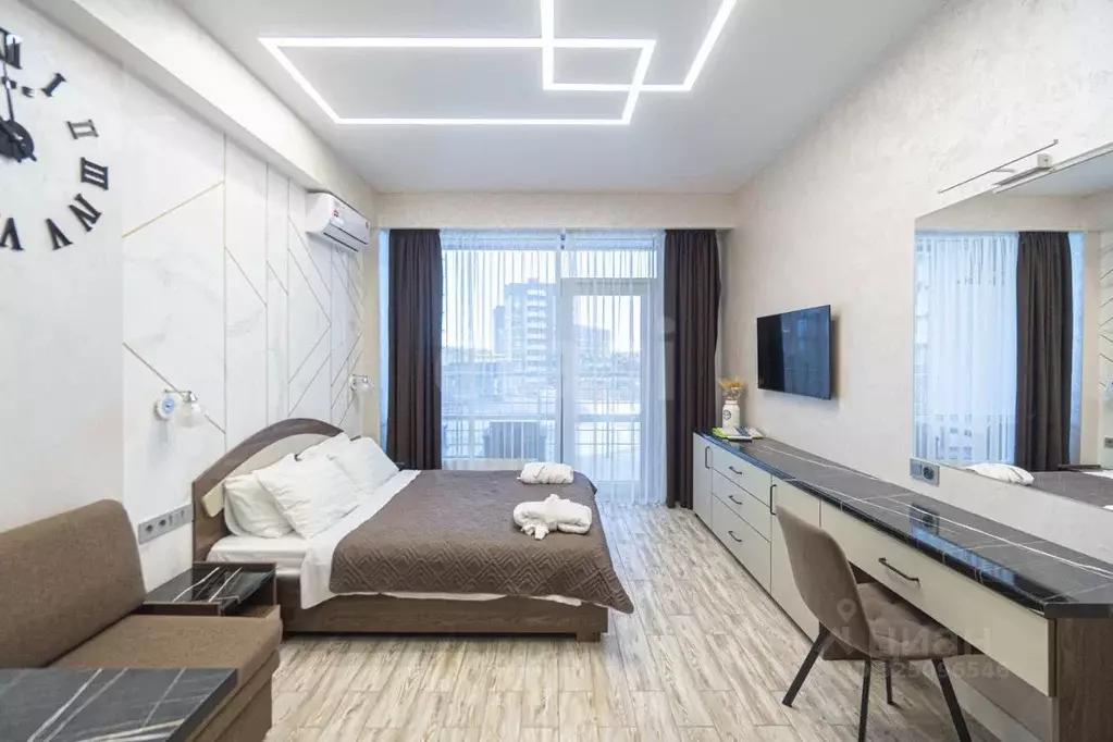 Студия Севастополь ул. Парковая, 7 (36.2 м) - Фото 1