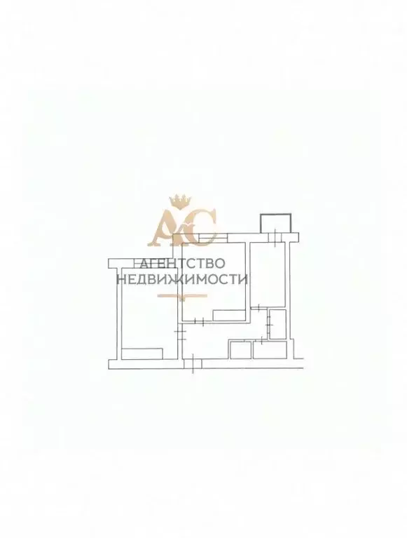 2-к кв. Крым, Кировское пгт ул. Дзержинского, 20 (40.0 м) - Фото 2