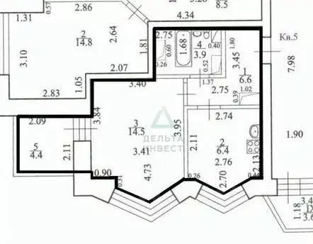 1-к кв. Башкортостан, Уфа Караидельская ул., 60 (37.0 м) - Фото 1