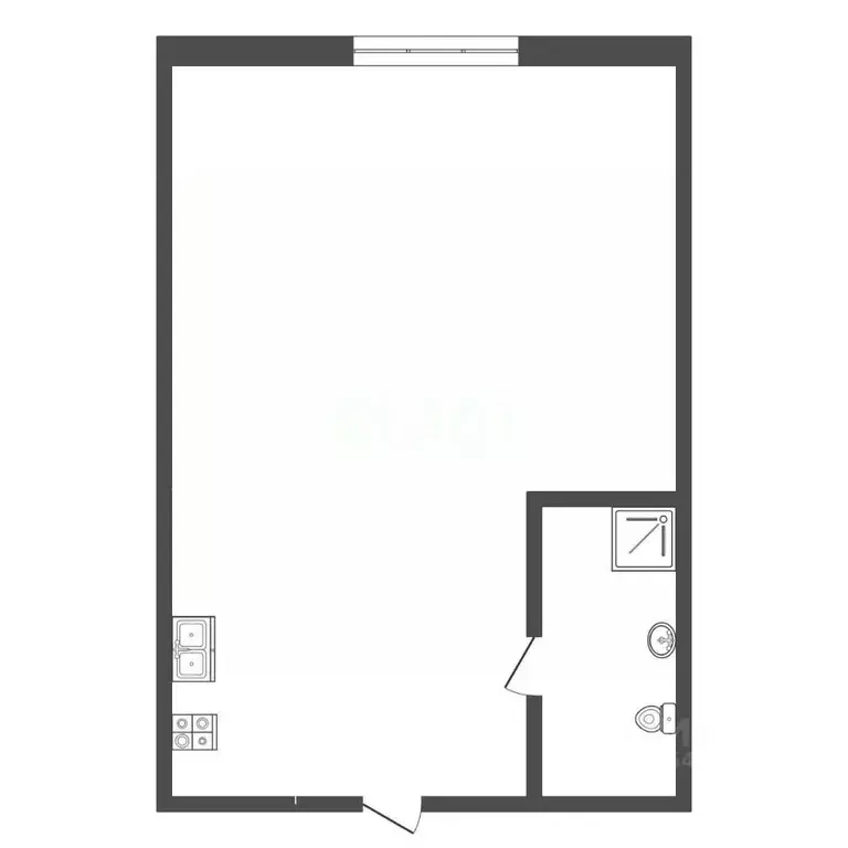 2-к кв. Крым, Ялта ул. Пальмиро Тольятти, 4 (36.0 м) - Фото 2