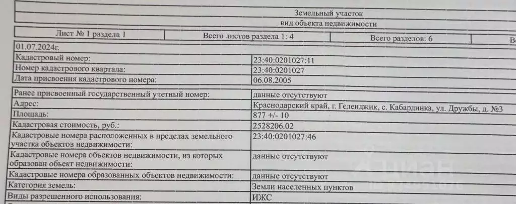 Участок в Краснодарский край, Геленджик городской округ, с. Кабардинка ... - Фото 2