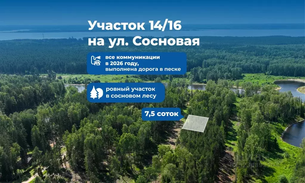 Участок в Ярославская область, Рыбинский муниципальный округ, ... - Фото 1