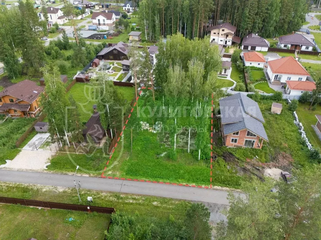 Участок в Свердловская область, Сысертский муниципальный округ, ... - Фото 1