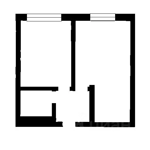 1-к кв. Москва ул. Маршала Захарова, 3 (44.0 м) - Фото 1