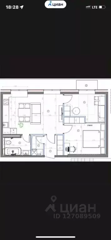 2-к кв. Москва ул. Генерала Ермолова, 2 (55.0 м) - Фото 2