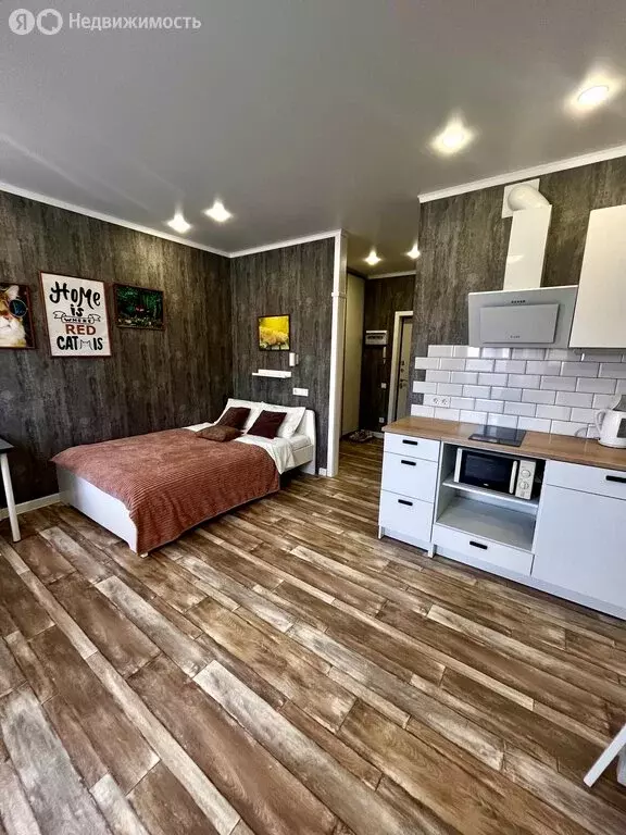 Квартира-студия: Краснодар, Конгрессная улица, 25 (26.8 м) - Фото 1