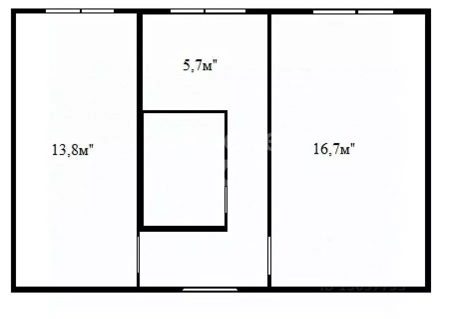 2-к кв. Омская область, Омск ул. Олимпийская, 2 (46.1 м) - Фото 1