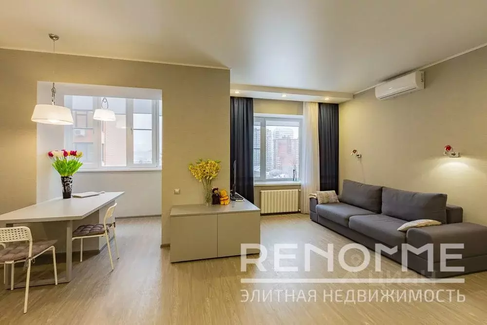 1-к кв. Ростовская область, Ростов-на-Дону Пушкинская ул. (45.0 м) - Фото 1