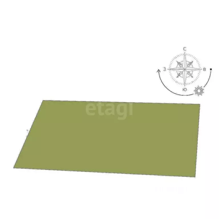 Участок в Крым, Черноморский район, Медведевское с/пос, с. Медведево ... - Фото 2