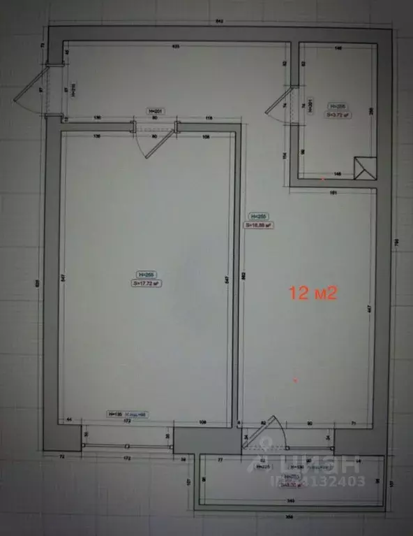 1-к кв. Адыгея, Тахтамукайский район, Старобжегокайское с/пос, Новая ... - Фото 2
