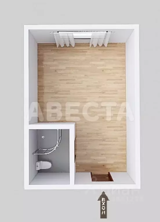 Комната Омская область, Омск ул. Шебалдина, 68 (17.1 м) - Фото 2