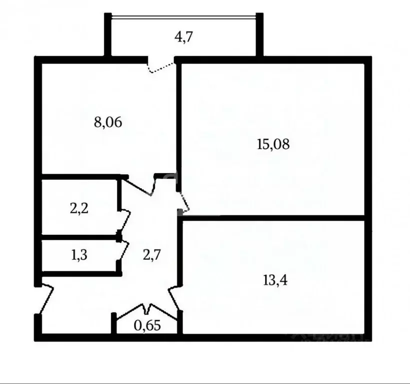 2-к кв. Московская область, Воскресенск Новлянский мкр, ул. Кагана, 4 ... - Фото 2