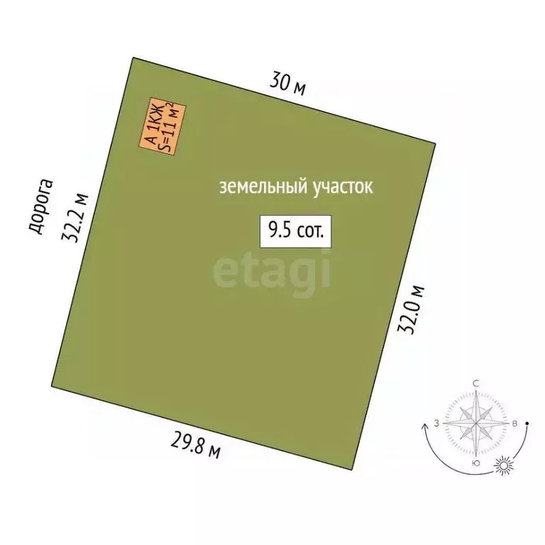 Дом в Тюменская область, Тюменский муниципальный округ, Восход СНТ ул. ... - Фото 2