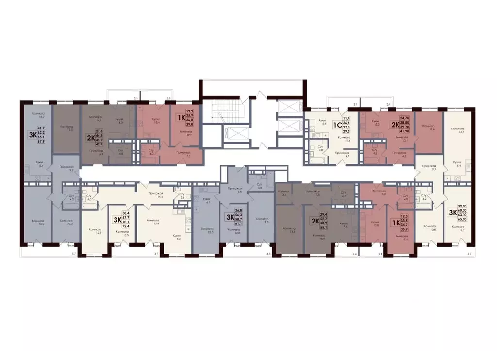 1-к кв. Ростовская область, Ростов-на-Дону Западный мкр, Академия ... - Фото 2