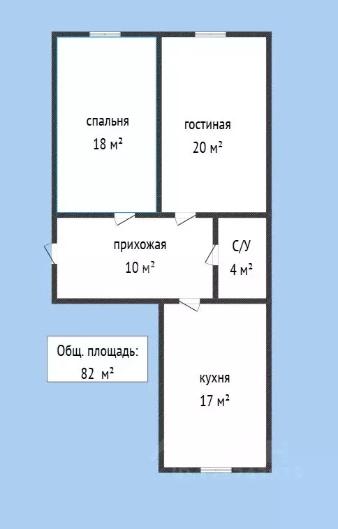 2-к кв. Дагестан, Махачкала Ветеран мкр, ул. 10-я Ветеранская, 16А ... - Фото 2