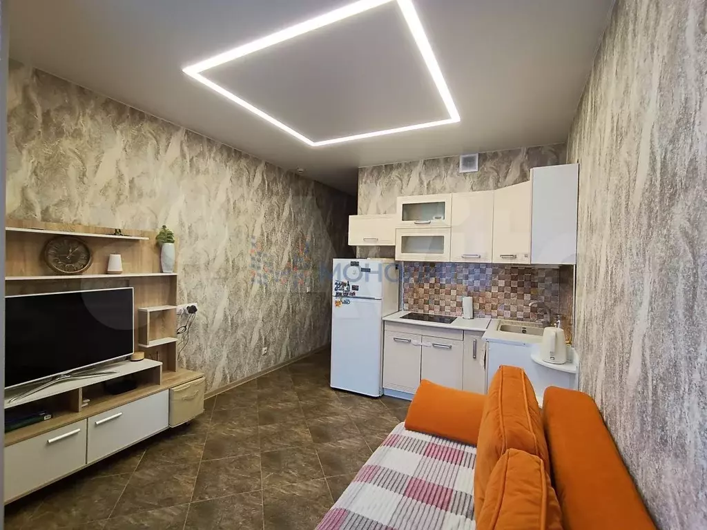Квартира-студия, 21,8 м, 4/17 эт. - Фото 1