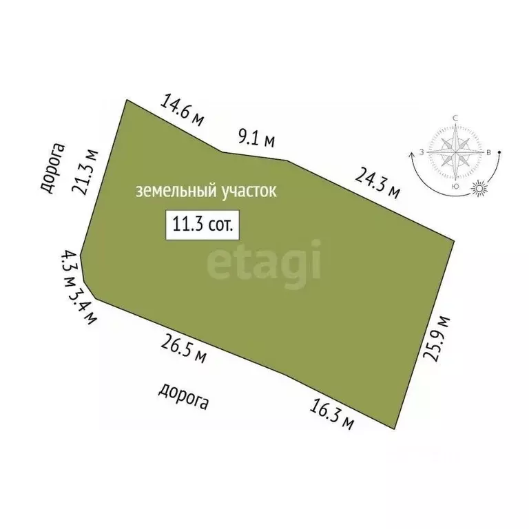 Участок в Крым, Алушта муниципальный округ, с. Лучистое, Победа СНТ 85 ... - Фото 2