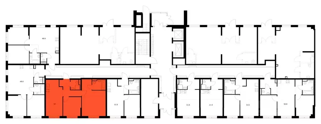 2-к кв. Ленинградская область, Всеволожский район, Заневское городское ... - Фото 2