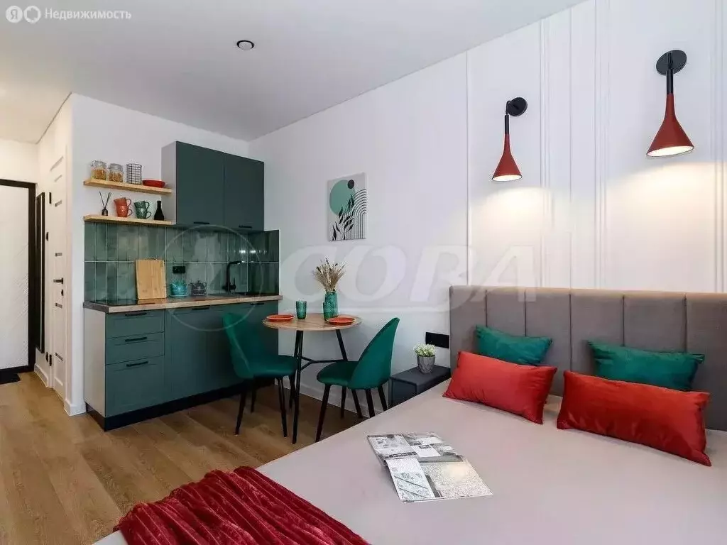 Квартира-студия: Тюмень, улица 30 лет Победы, 92 (16 м) - Фото 1