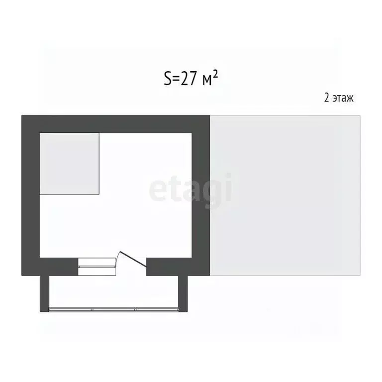 Дом в Брянская область, Брянск Рассвет садовое общество, 2 (27 м) - Фото 2