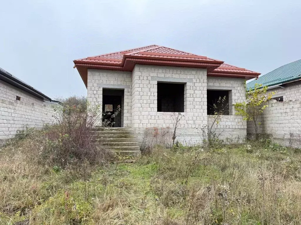 Дом в Кабардино-Балкария, Чегемский район, с. Каменка  (103 м) - Фото 1