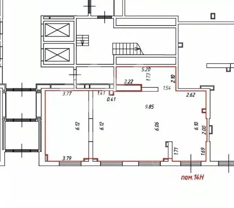Помещение свободного назначения в Москва Иловайская ул., 2 (91 м) - Фото 2