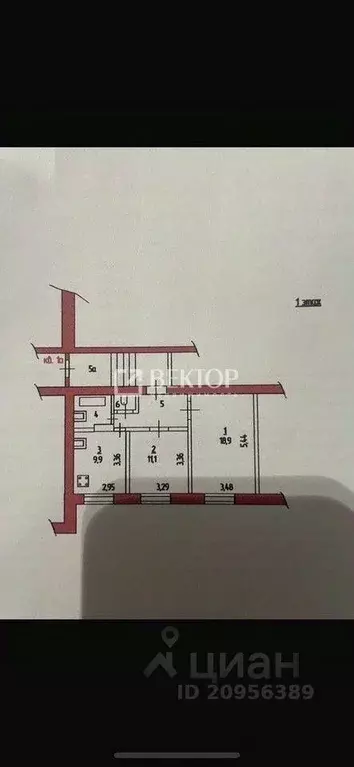2-к кв. Ивановская область, Шуя Кооперативная ул., 51 (61.0 м) - Фото 2