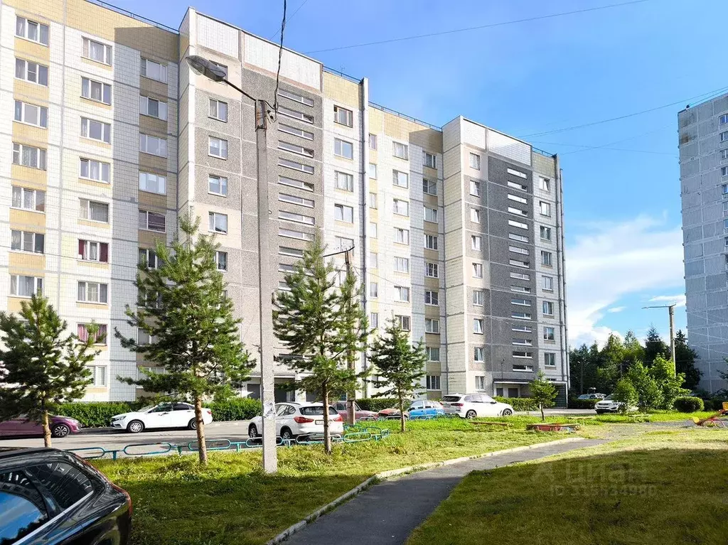 2-к кв. Карелия, Петрозаводск ул. Чапаева, 104 (59.0 м) - Фото 1