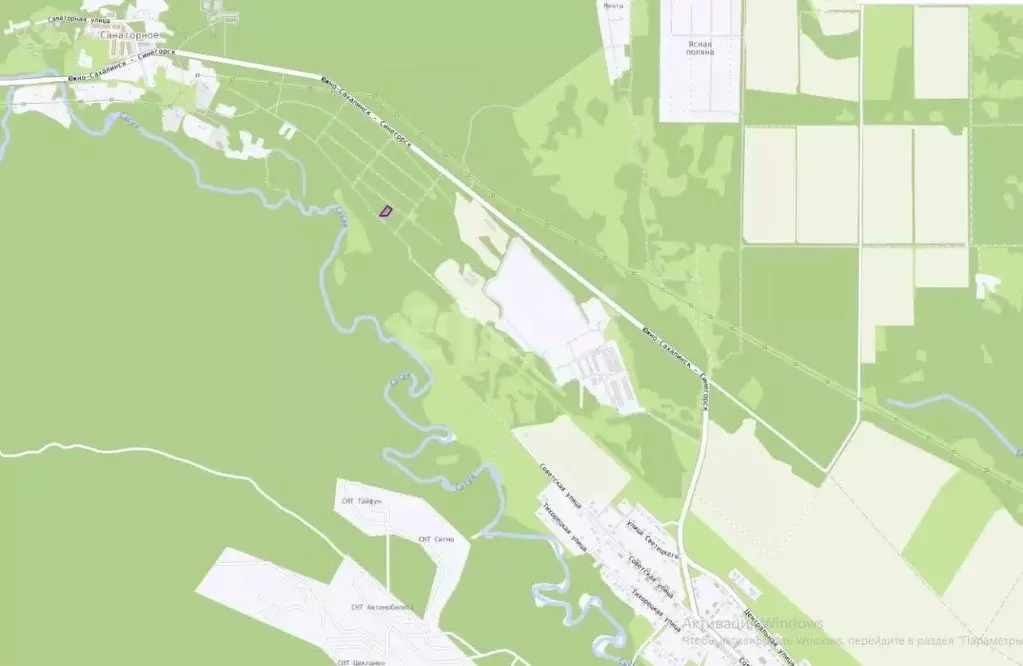 Участок в Сахалинская область, Южно-Сахалинск городской округ, с. ... - Фото 1