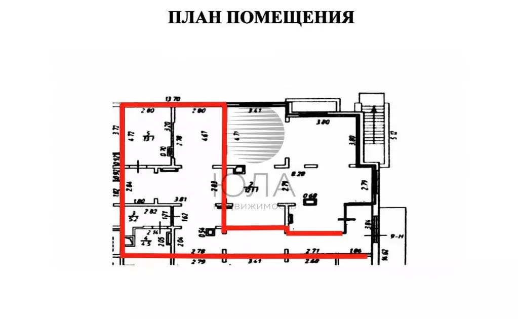 Торговая площадь в Санкт-Петербург дор. Кушелевская, 3к1 (71 м) - Фото 2