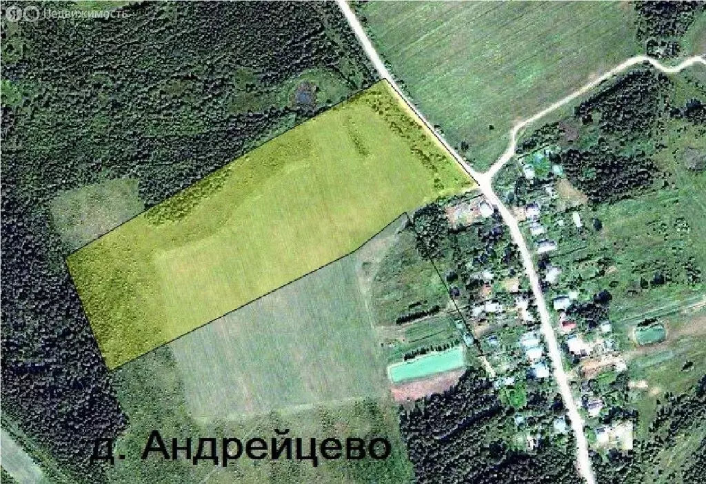 Участок в Тверская область, Кимрский муниципальный округ, деревня ... - Фото 2