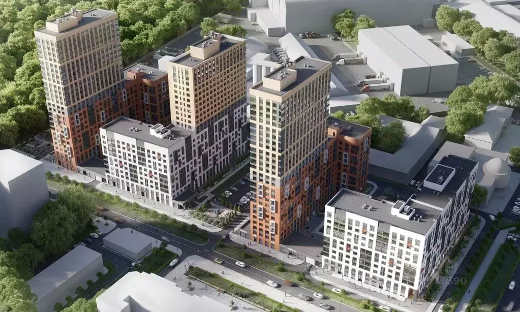 2-к кв. Рязанская область, Рязань Аура жилой комплекс (49.26 м) - Фото 2