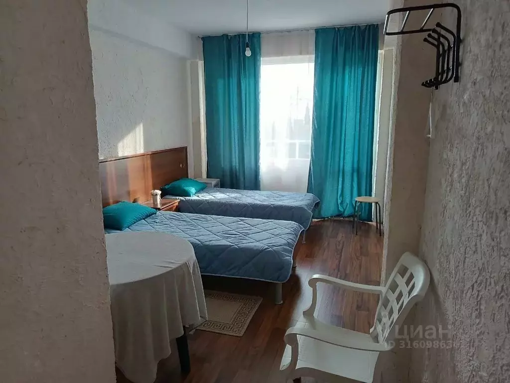 Студия Крым, Ялта городской округ, Кореиз пгт ул. Солнечная (21.0 м) - Фото 1