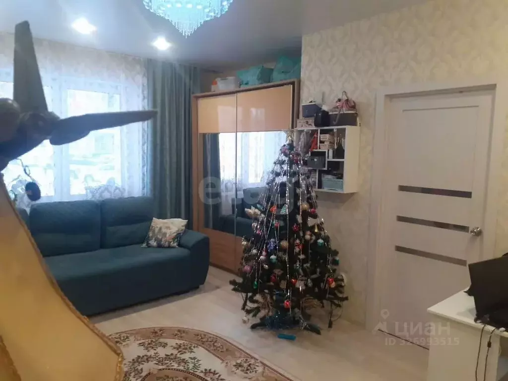 1-к кв. Иркутская область, Иркутск Топкинский мкр, 77/3 (35.5 м) - Фото 1