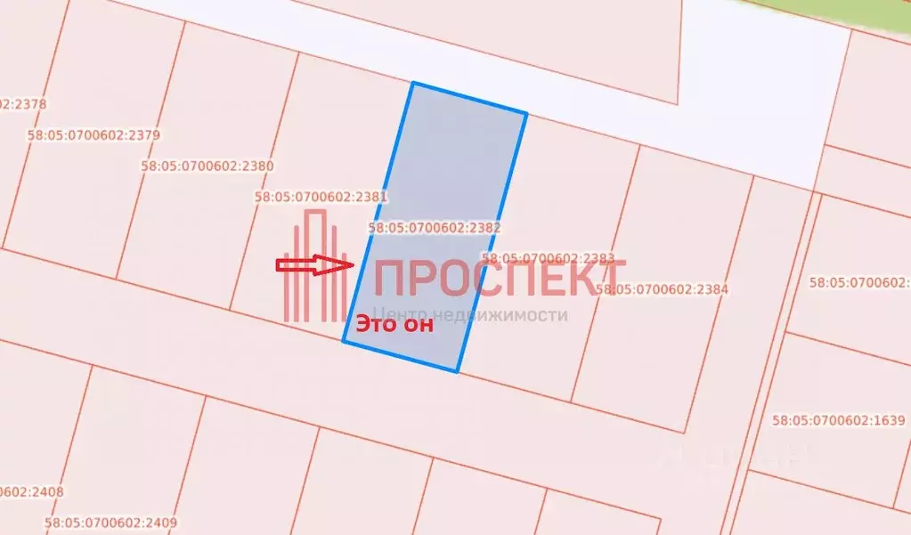 Участок в Пензенская область, с. Бессоновка ул. Славы (9.1 сот.) - Фото 1