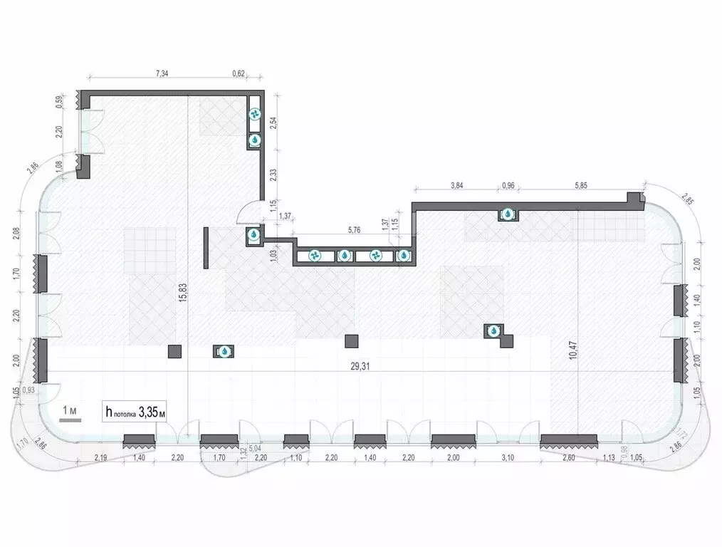 5-комнатная квартира: Москва, Большой Толмачёвский переулок, 5с1 (328 ... - Фото 1